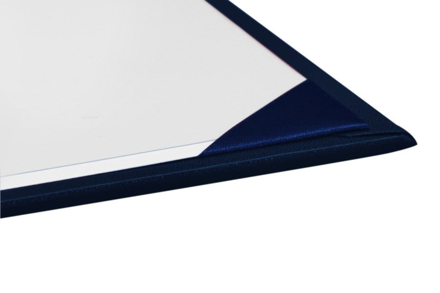 Navy Blue Imprinted Diploma Cover - High School Diploma Covers 4 Navy Blue Imprinted Diploma Cover - High School Diploma Covers