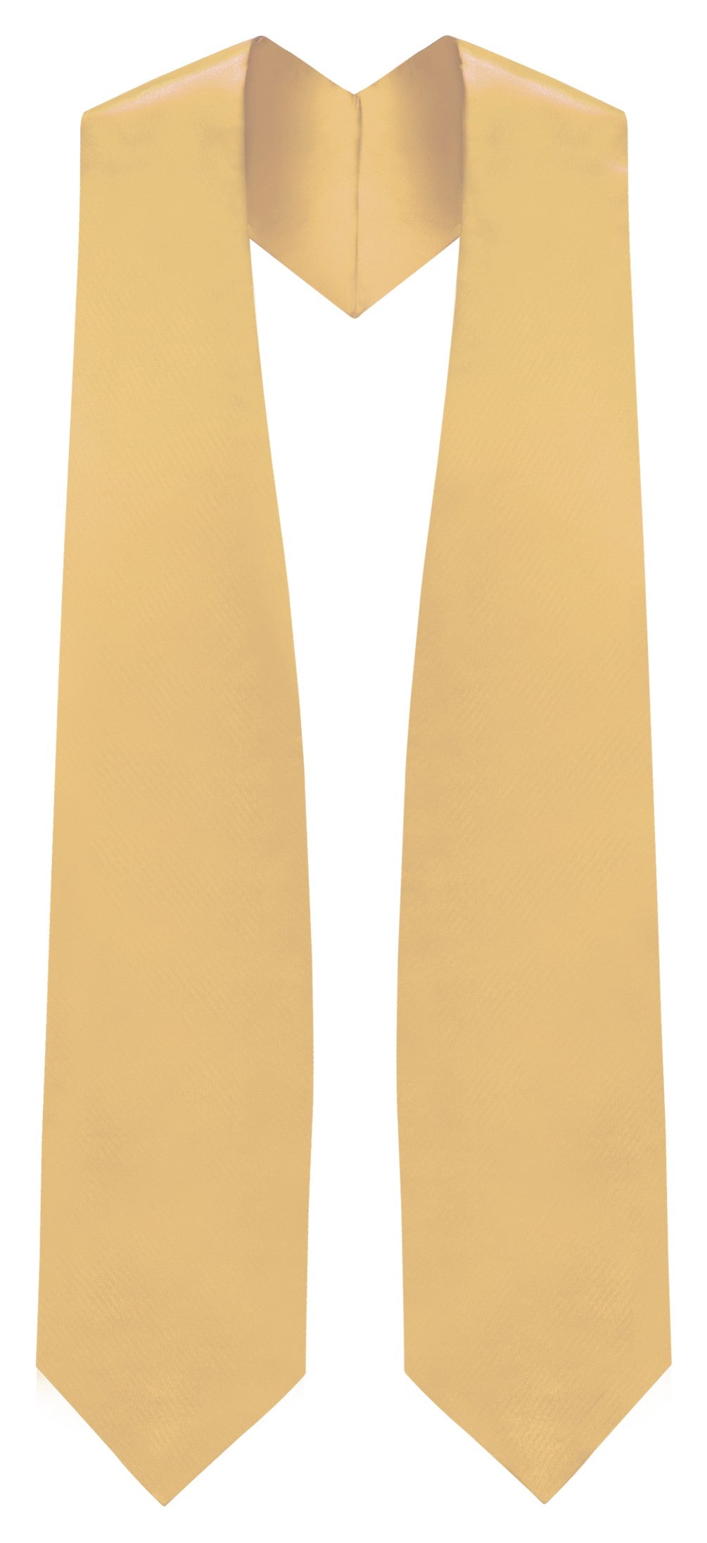 Antique Gold Graduation Stole - A. Gold College & High School Stoles