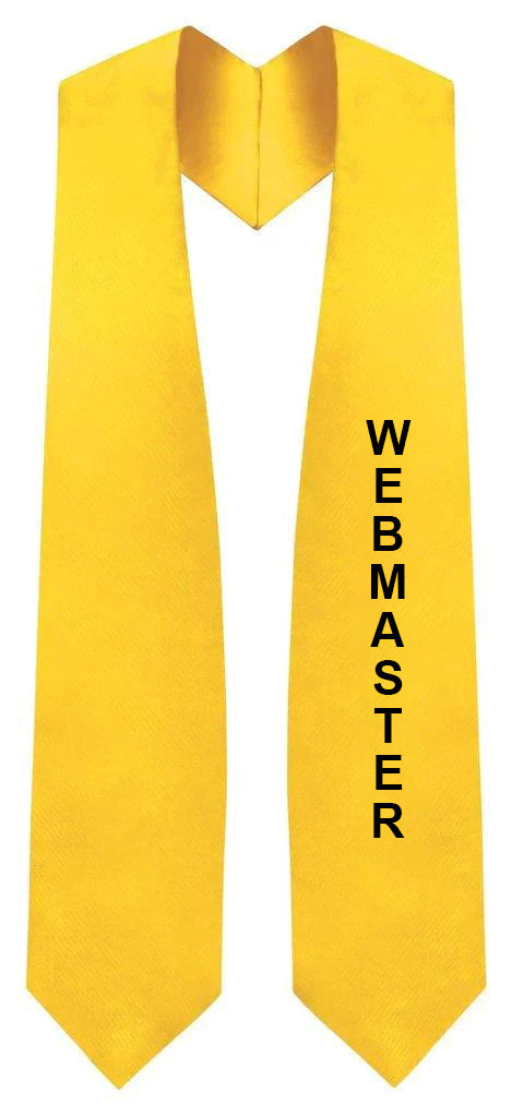Webmaster Class Officer Stole 1 Webmaster Class Officer Stole