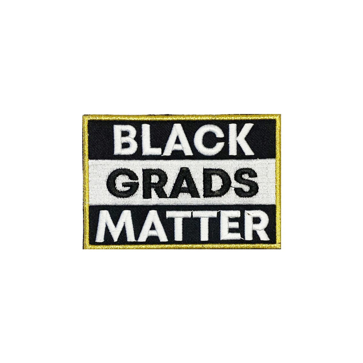 White BLACK GRADS MATTER Graduation Stole 1 White BLACK GRADS MATTER Graduation Stole