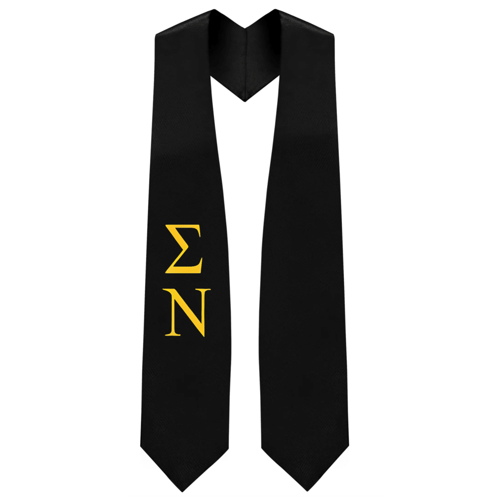 Sigma Nu Greek Lettered Stole 1 Sigma Nu Greek Lettered Stole