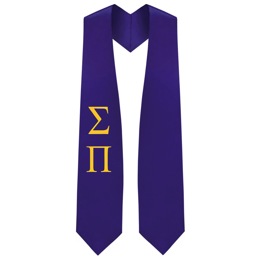 Sigma Pi Greek Lettered Stole 1 Sigma Pi Greek Lettered Stole