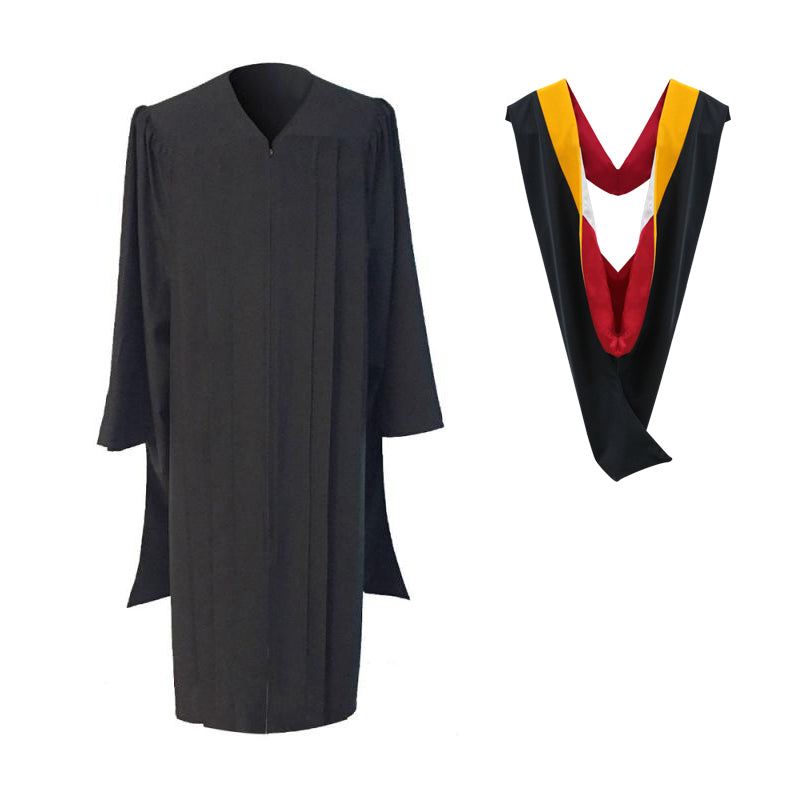 Classic Masters Graduation Gown & Hood Package