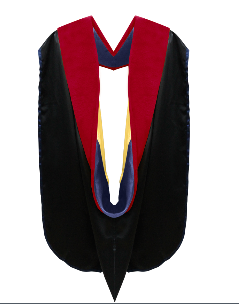 Deluxe Doctor of Divinity Gown, Hood and Tam Package - CBI & SEMINARY 4 Deluxe Doctor of Divinity Gown, Hood and Tam Package - CBI & SEMINARY