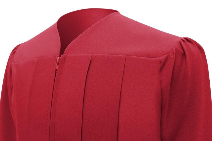 Evangelist - Matte Red High School Cap & Gown Package & Red Stole - CBI & SEMINARY 3 Evangelist - Matte Red High School Cap & Gown Package & Red Stole - CBI & SEMINARY