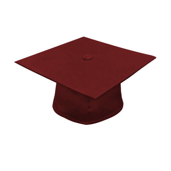 Matte Burgundy Bachelors Cap & Gown - College & University 5 Matte Burgundy Bachelors Cap & Gown - College & University