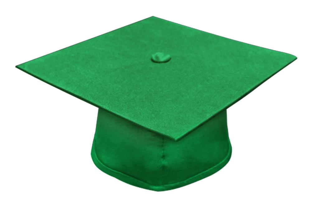 Matte Green Bachelor Cap