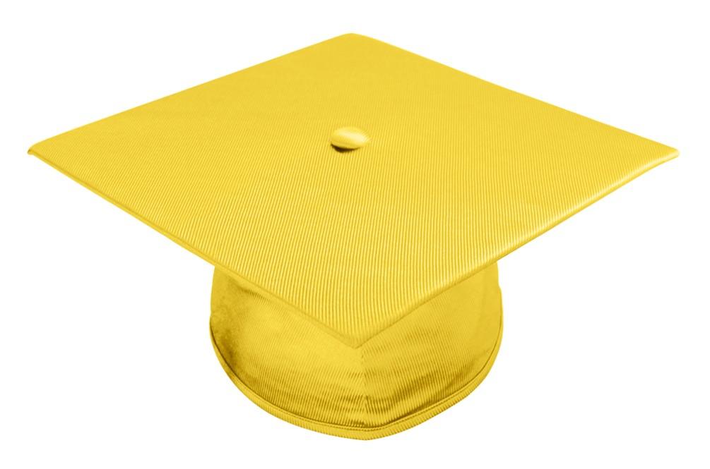 Shiny Gold Bachelors Graduation Cap - College & University