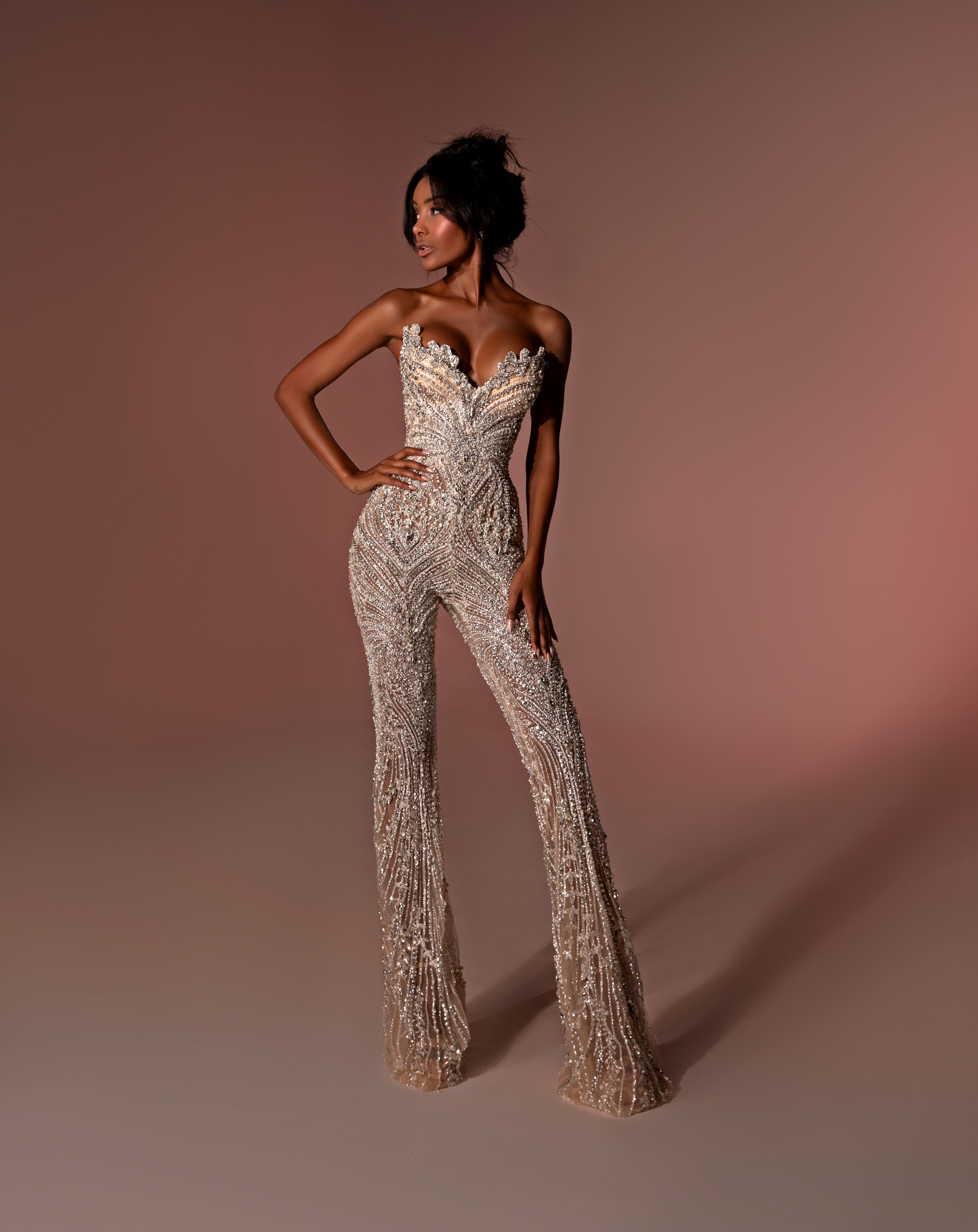 Corset Bridal Jumpsuit
