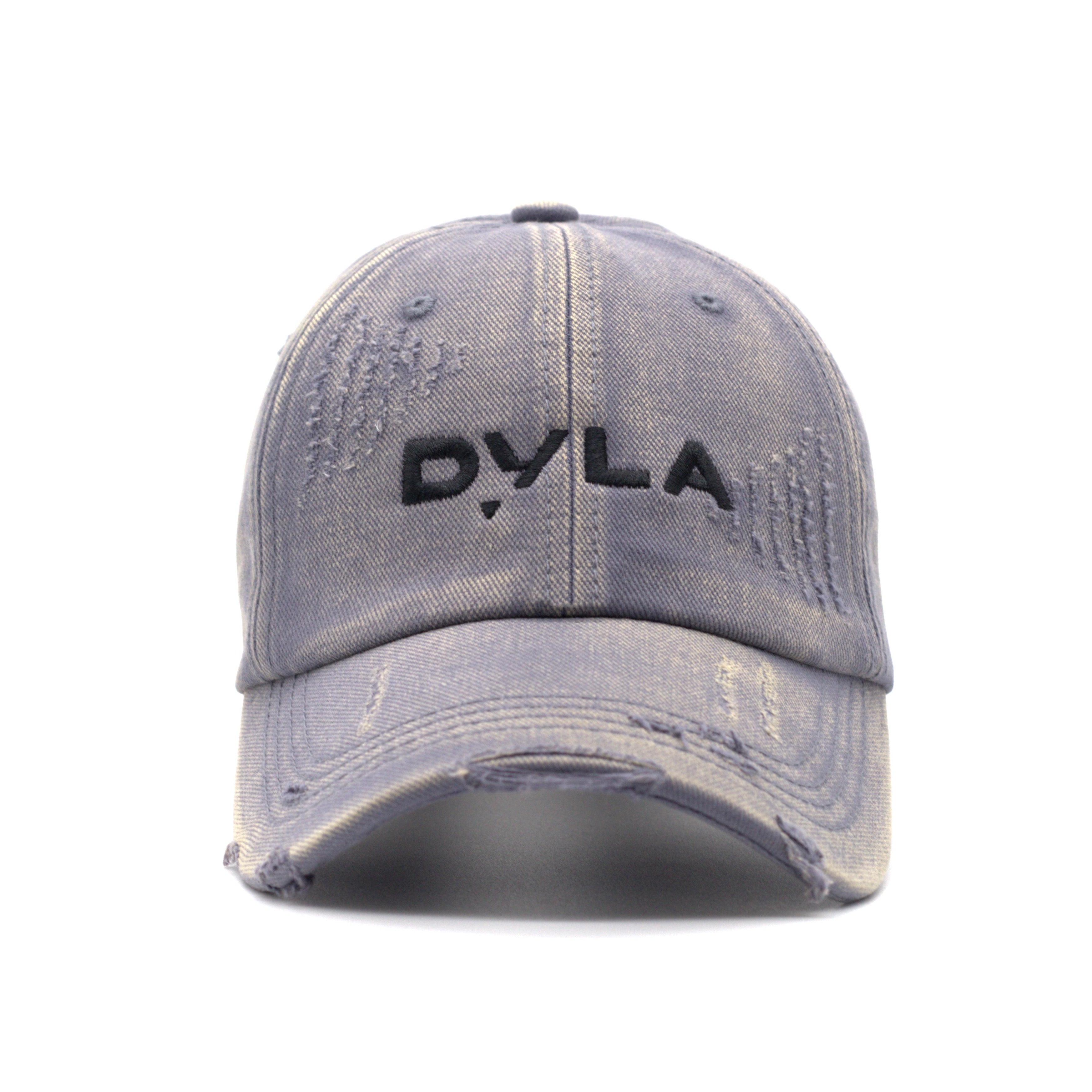 Denim Distressed Cap