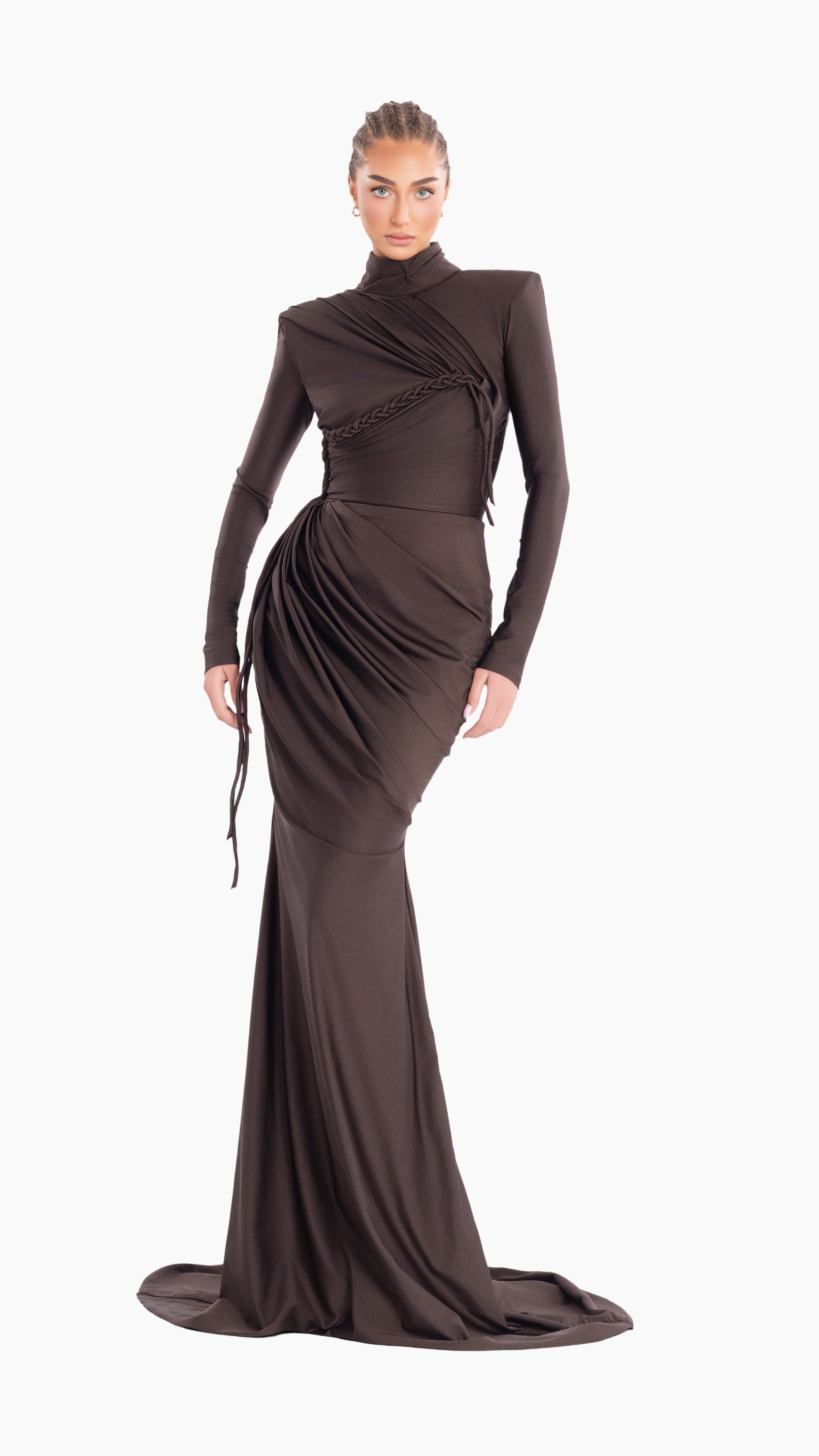 Truffle Drape Gown 1 Truffle Drape Gown