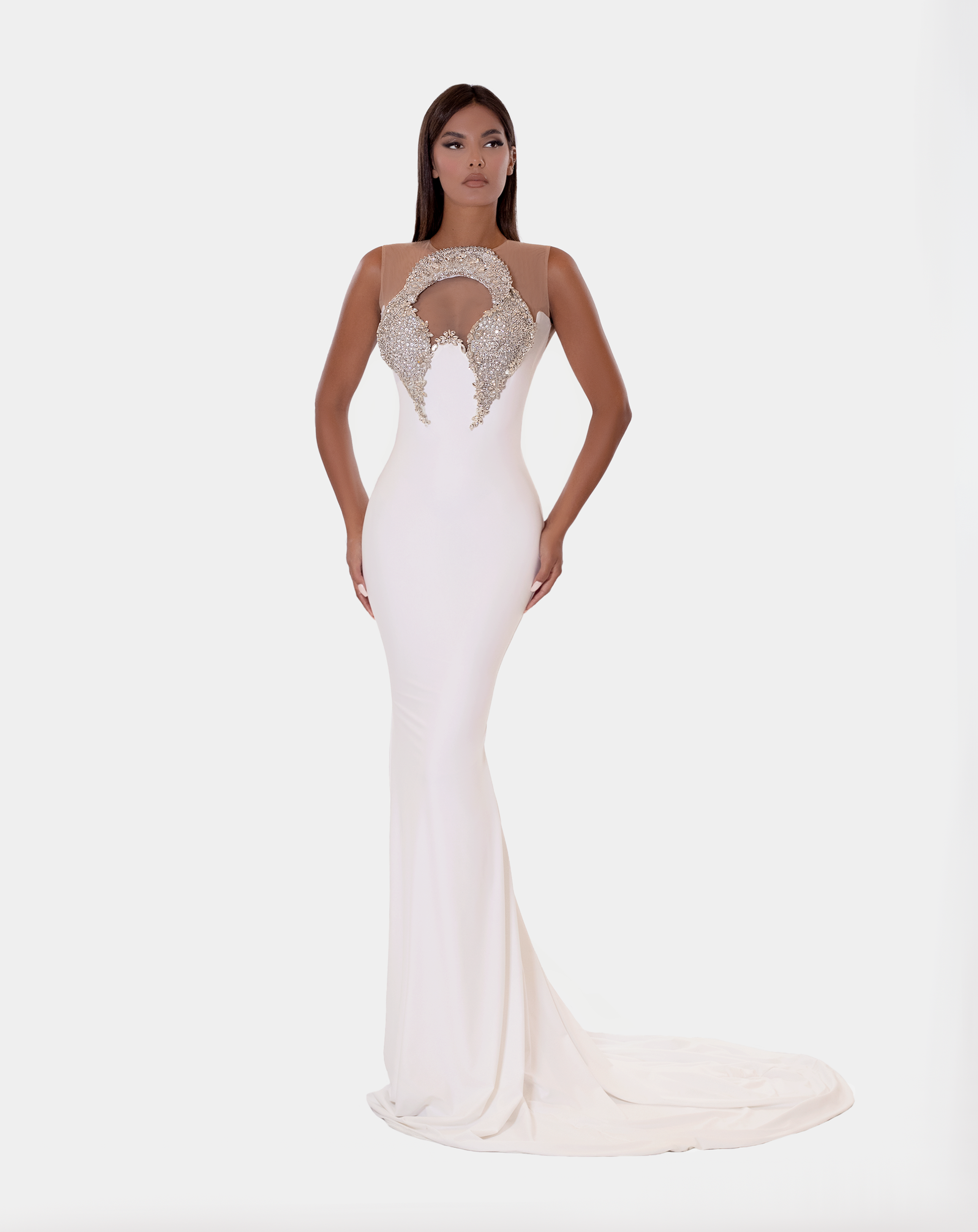 LONG WHITE DRESS
