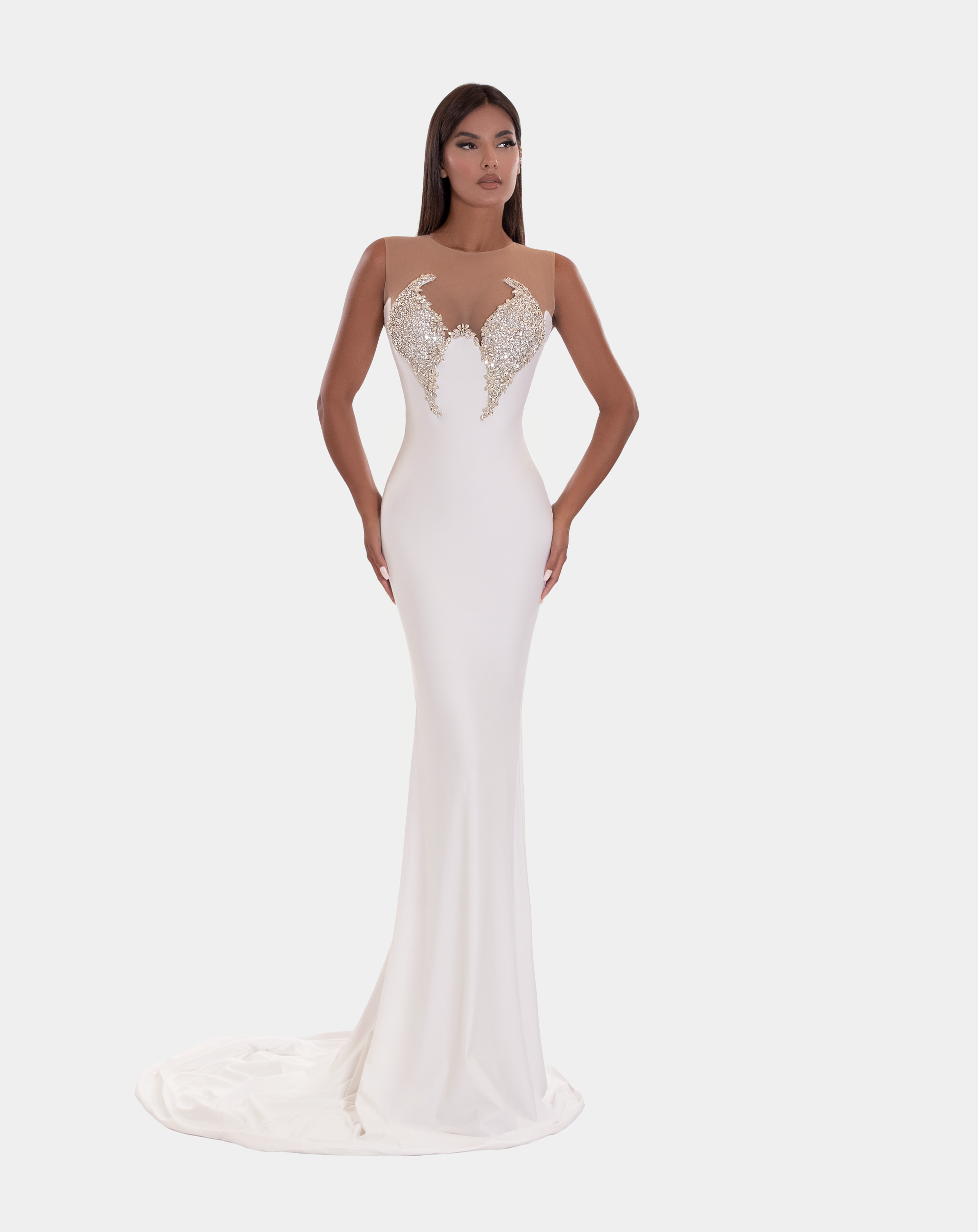 LONG DRESS IN WHITE