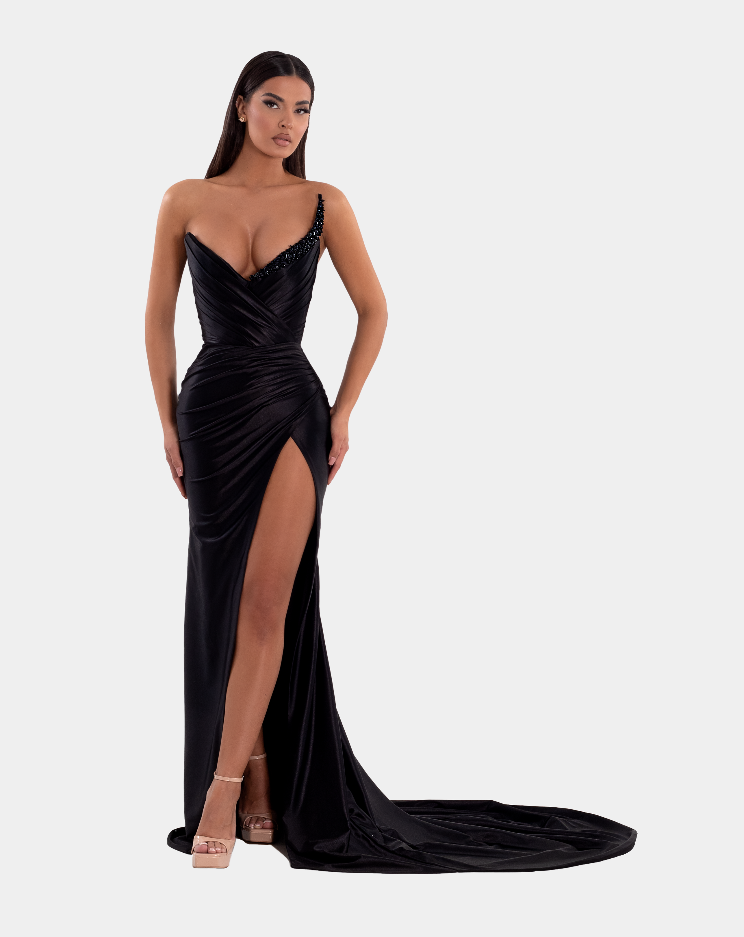 LONG BLACK DRESS