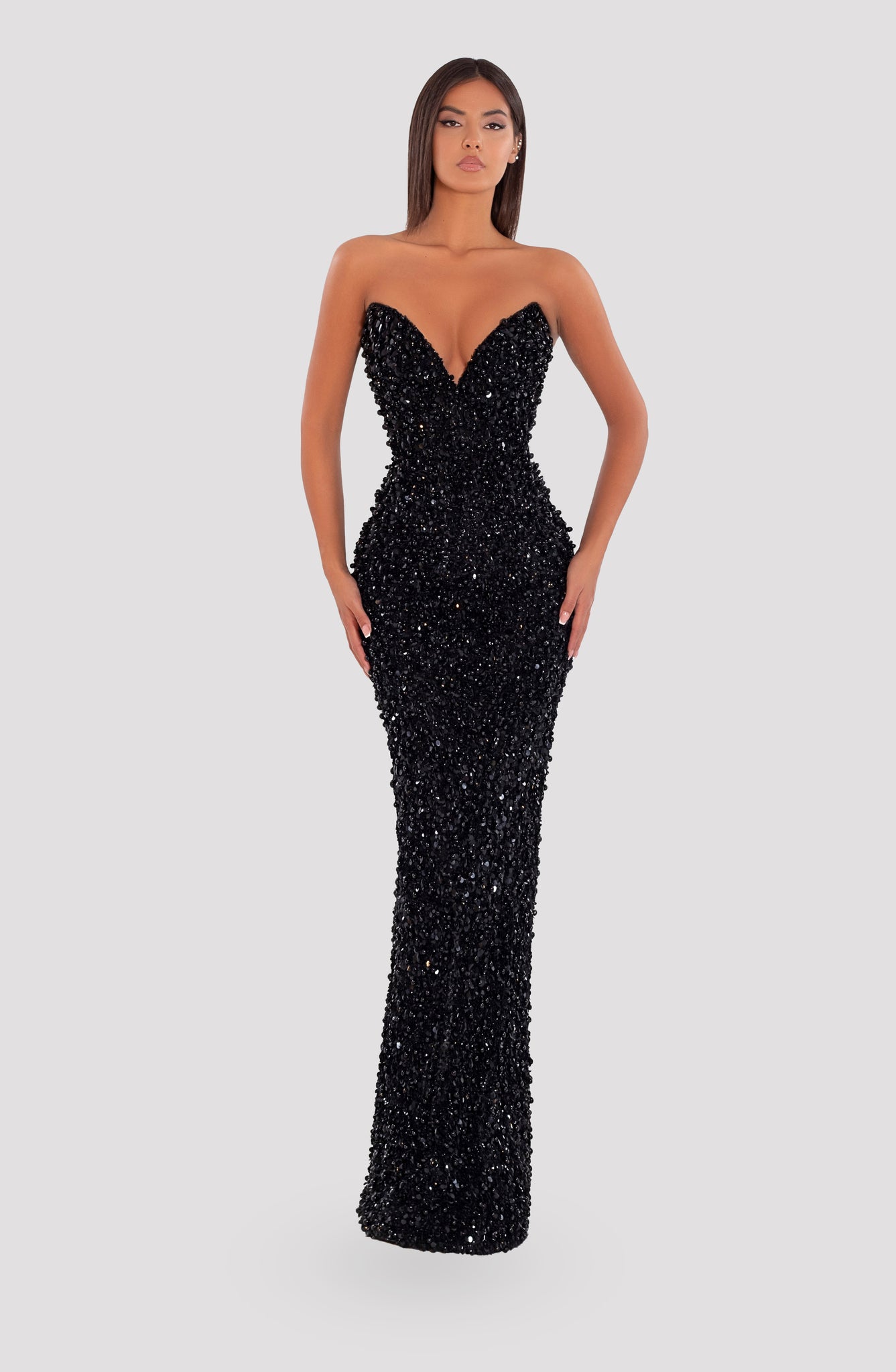 Corset Black Dress