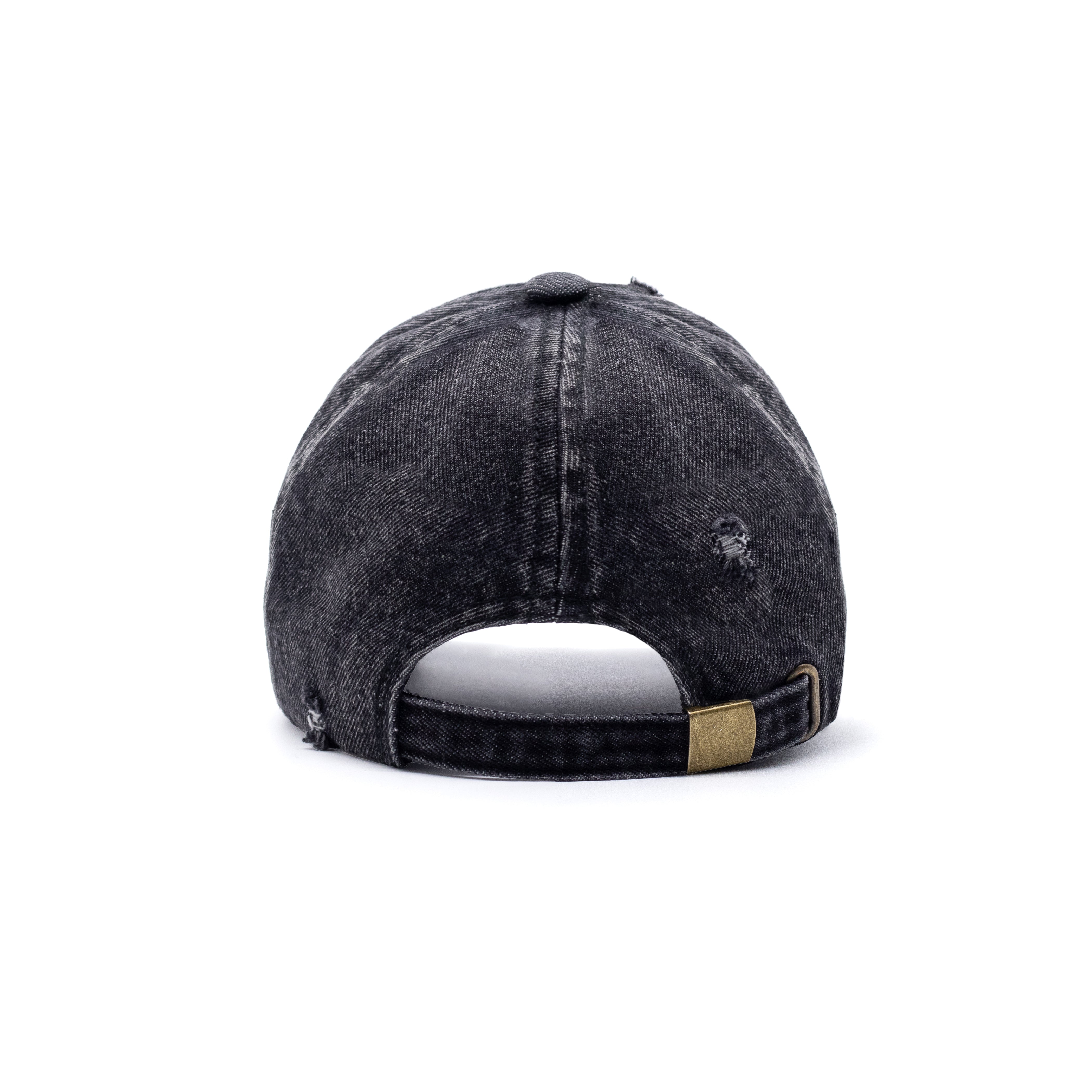 Dark Denim Distressed Cap 5 Dark Denim Distressed Cap