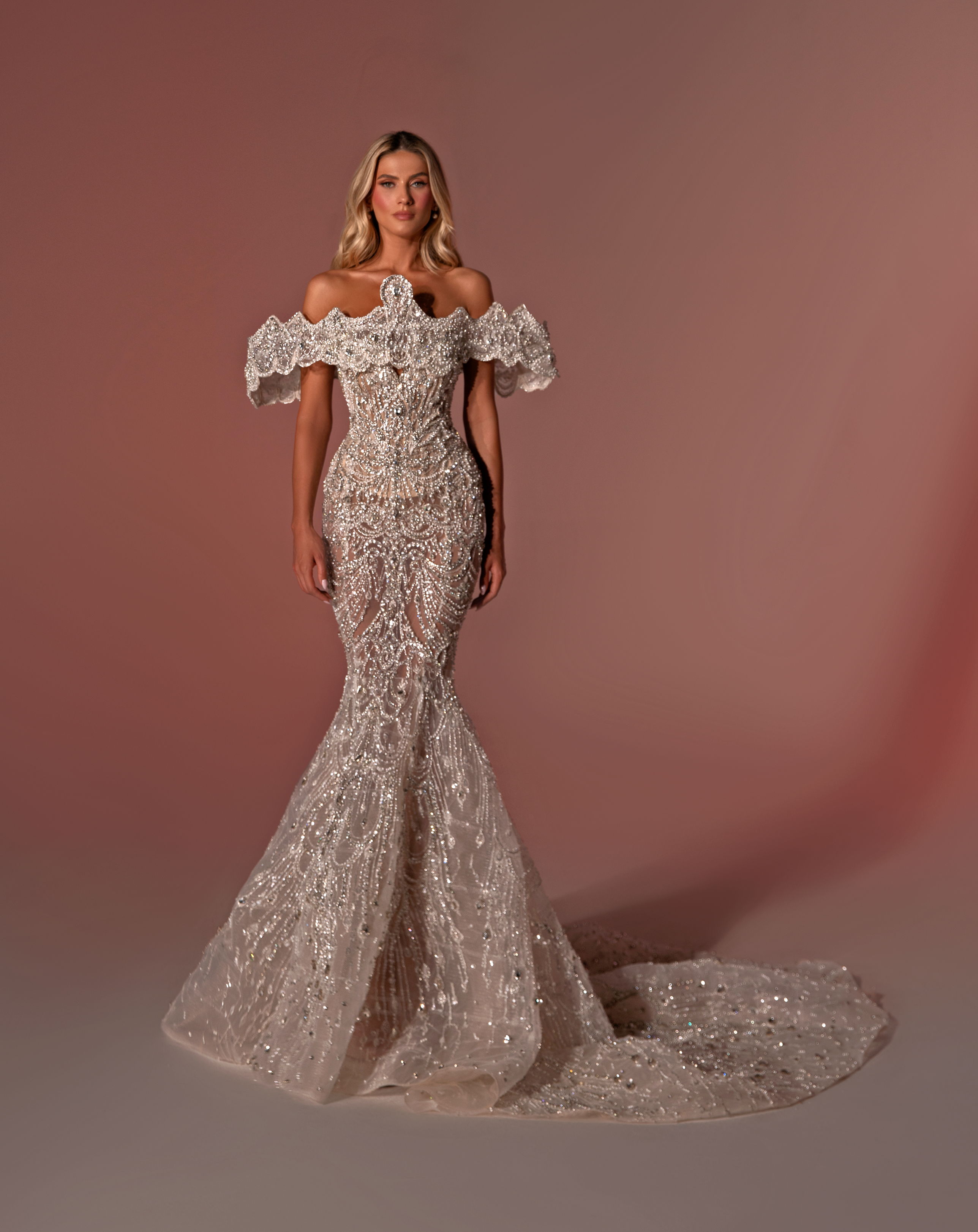 Corset Bridal Long Dress